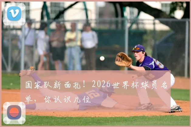 国家队新面孔！2026世界杯球员名单，你认识几位